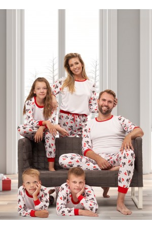 Discontinued Pattern no 16 Nine X ThermoActive 100% Polyester Men's Christmas Pyjama  (NO RETURNS)
